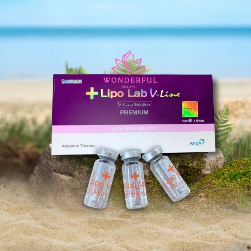 Lipolab Vline Sol Suntik Lemak Wajah, Free Alat