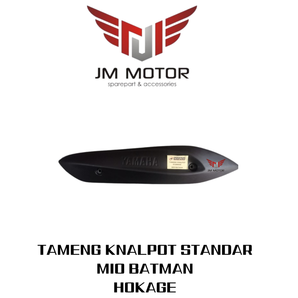 TUTUP KNALPOT/TAMENG KNALPOT STANDAR MIO BATMAN HOKAGE/TAMENG KNALPOT STANDAR MIO J/FINO HOKAGE/TAME