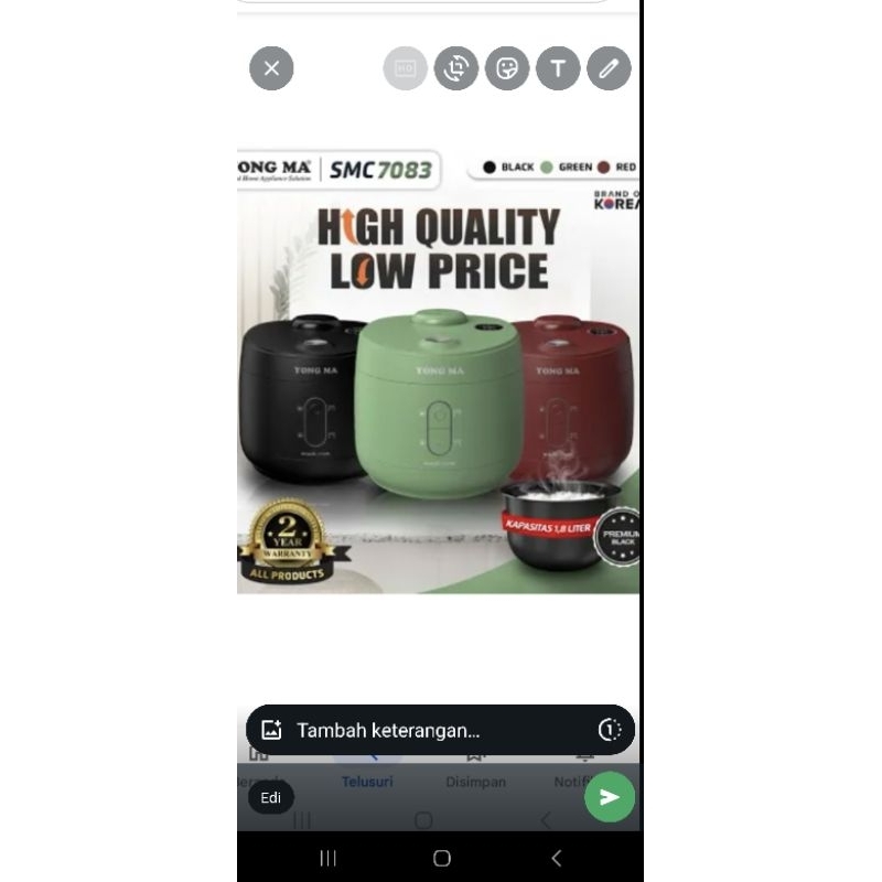 megic com.yong ma SMC 7083 3in 1 manual 1.8liter