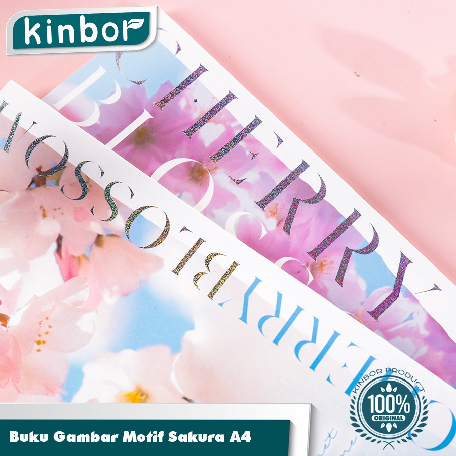 

Buku Gambar Sketchbook A4 / Buku Gambar Sketsa A4 Painting Book Sakura