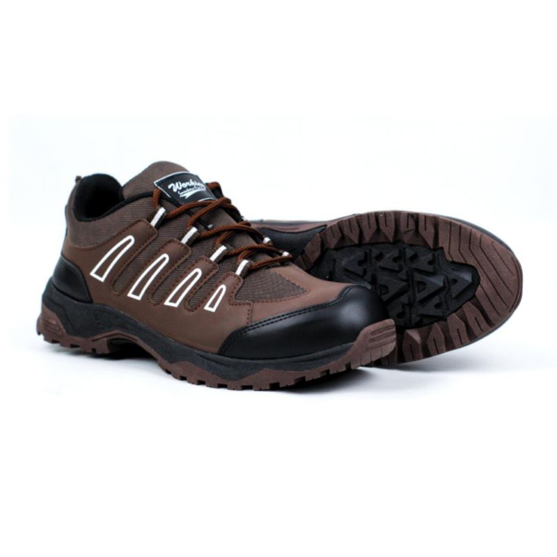 Sepatu Gunung/Hiking Outdoor Pria Waterproof Original, kekinian, Elegan dan Murah