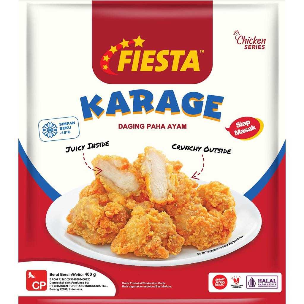

Fiesta Chicken Karage 400gr - Daily Food Manado