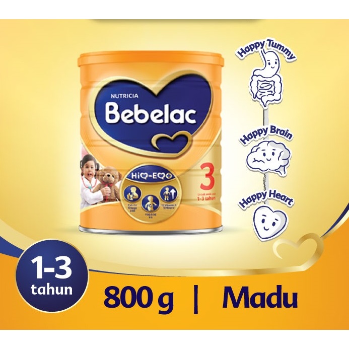 

Bebelac 3 Rasa Madu 800Gram (1-3 Thn)