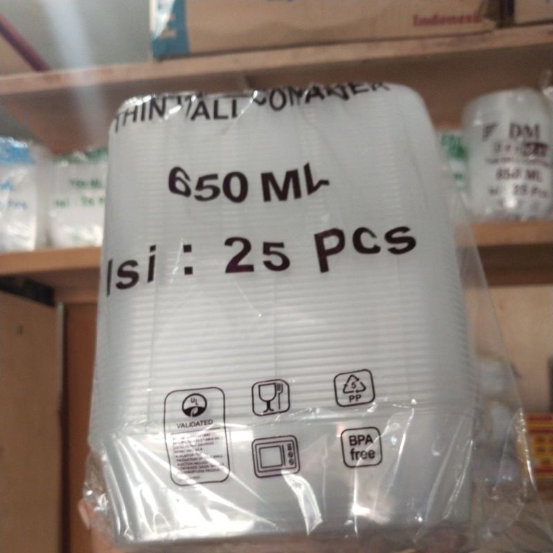 Kotak Thinwall Dm 650ml