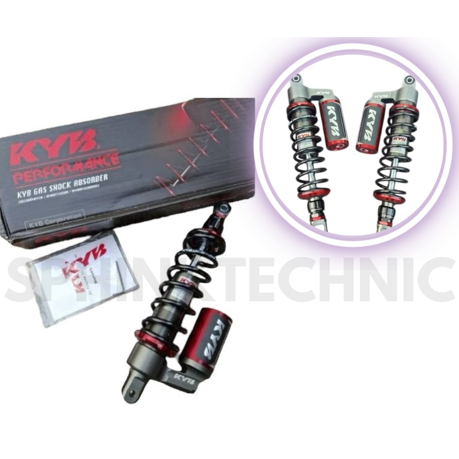 Shockbreaker Shock KYB K-Elite Mio Fino Soul Beat Scoopy Karbu Vario 125 Size 300mm & 330mm Tabung B