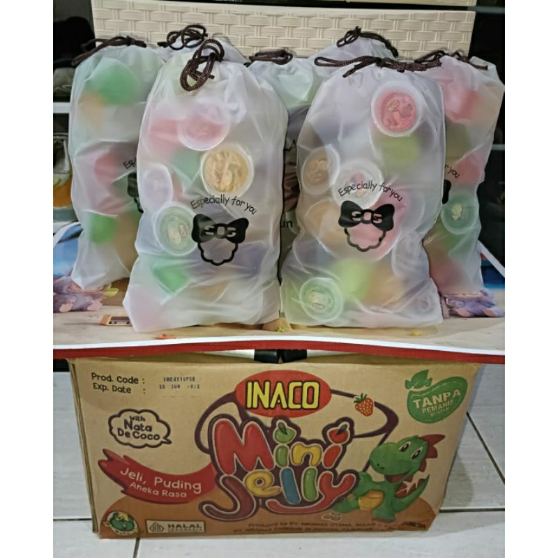 

Inaco mini jelly aneka rasa 1kg isi 66pcs