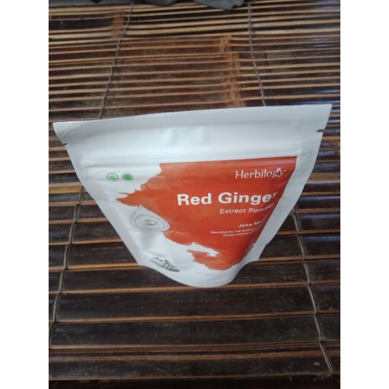 

Herbilogy Red Ginger Extract Powder, Ekstrak Jahe Merah - New Product 100g
