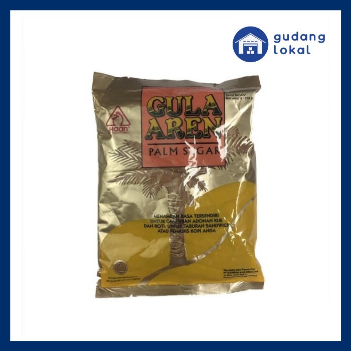 

GULA AREN/ PALM SUGAR HAAN 250 GR