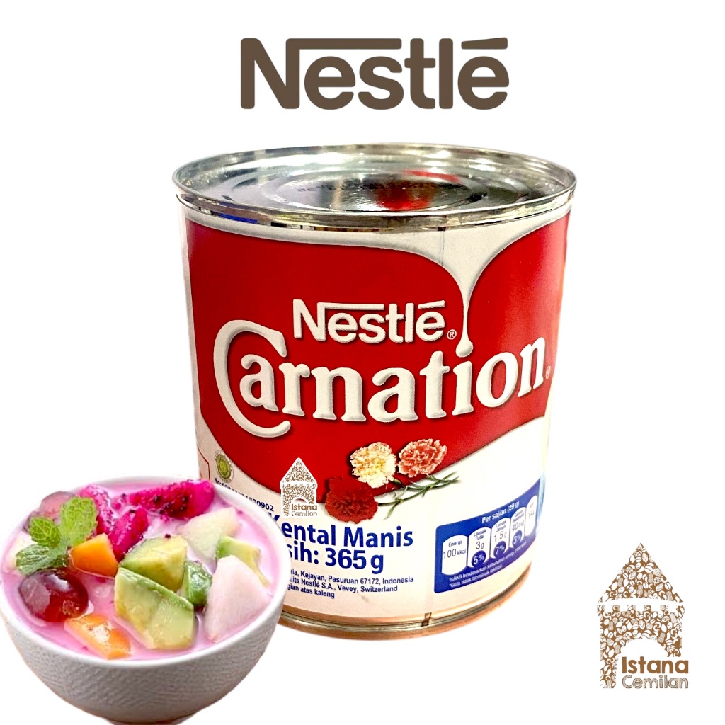 

Nestle Carnation Krimer Susu Kental Manis Kaleng 365 Gram