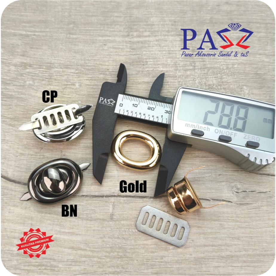 Kunci Tas Putar M1024 (Besi)