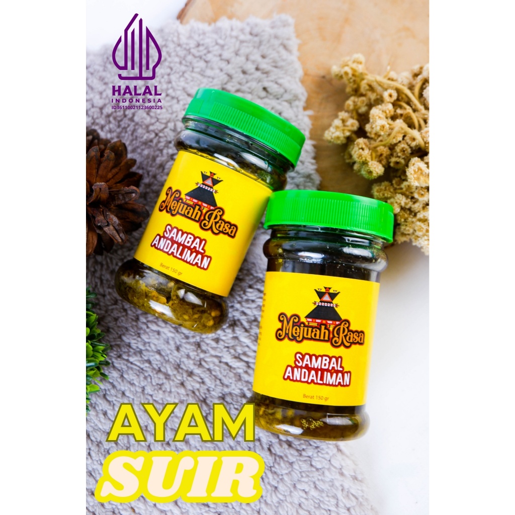 

Sambal Andaliman Ayam Suir Mejuah Rasa