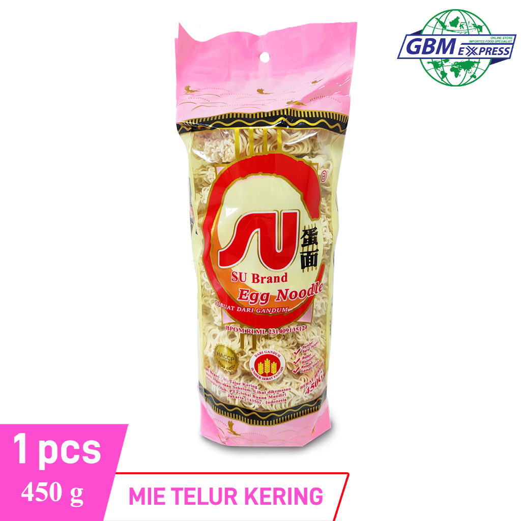 

SU Brand Mie Kering Egg Noodle 450g