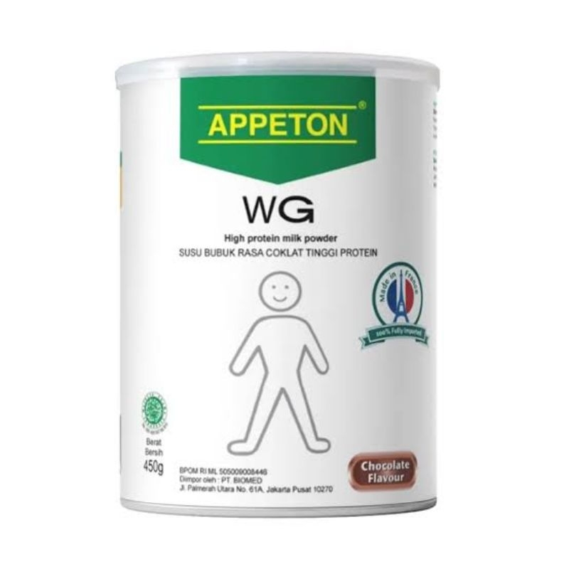 

Appeton Weight Gain Adult 450gr Exp 24 Mei 2025