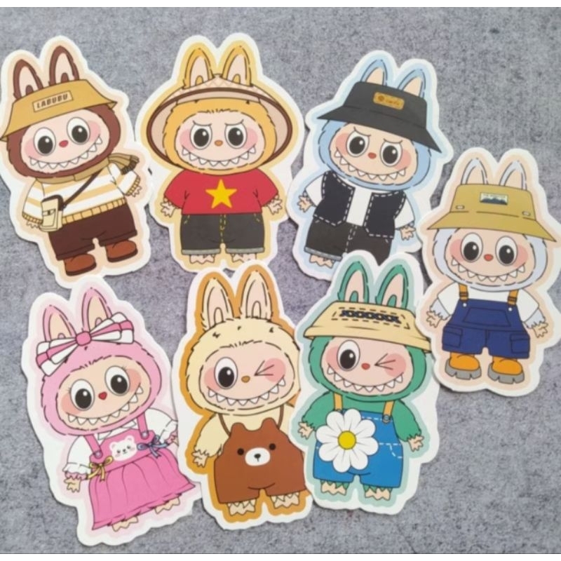

10 PCS AMPLOP LABUBU 3D AMPLOP LEBARAN 2025