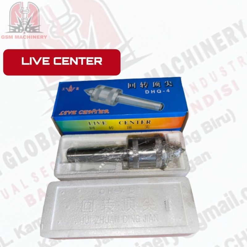 LIVE CENTER MESIN BUBUT MT4