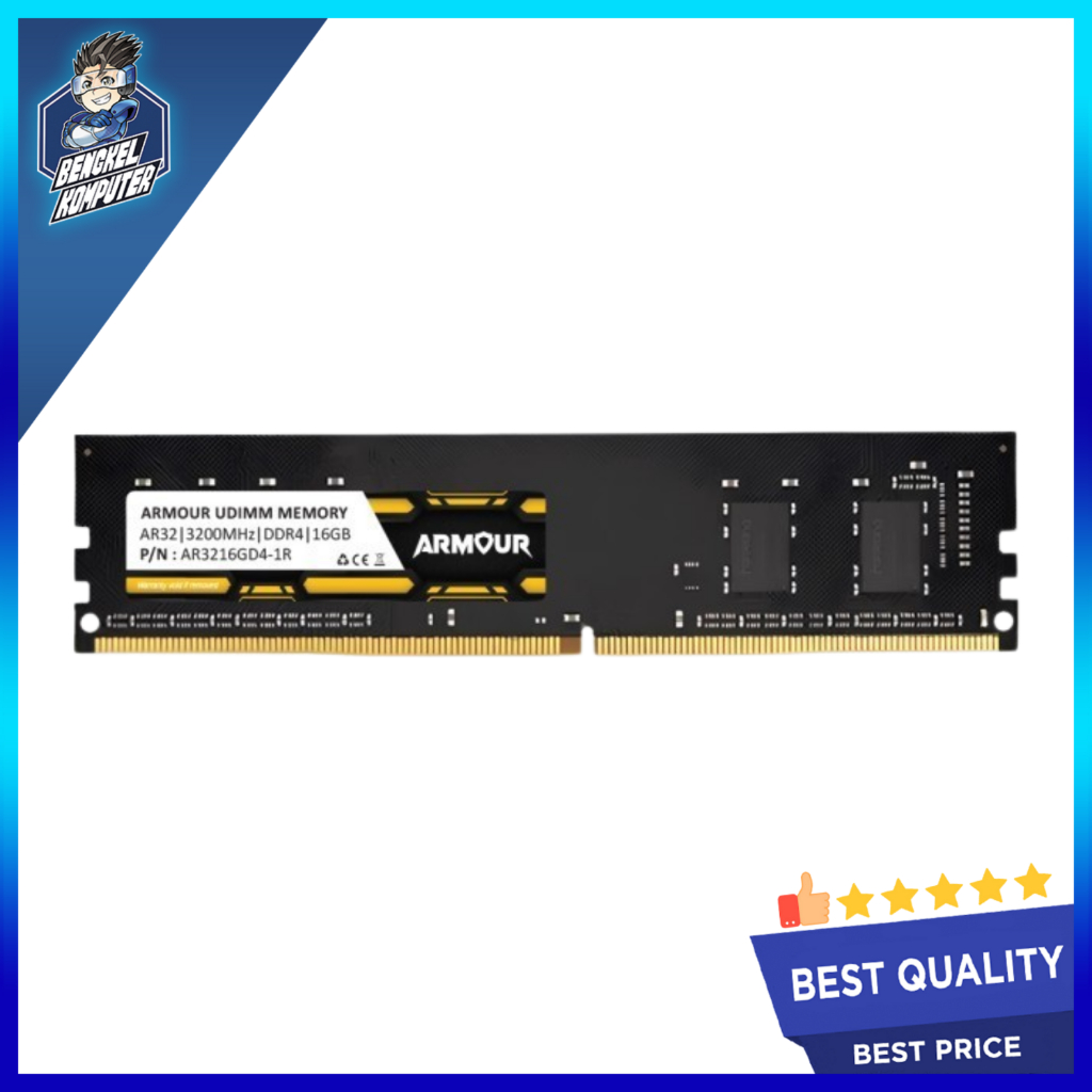 RAM LONGDIMM ARMOUR DDR4 16GB 3200MHZ