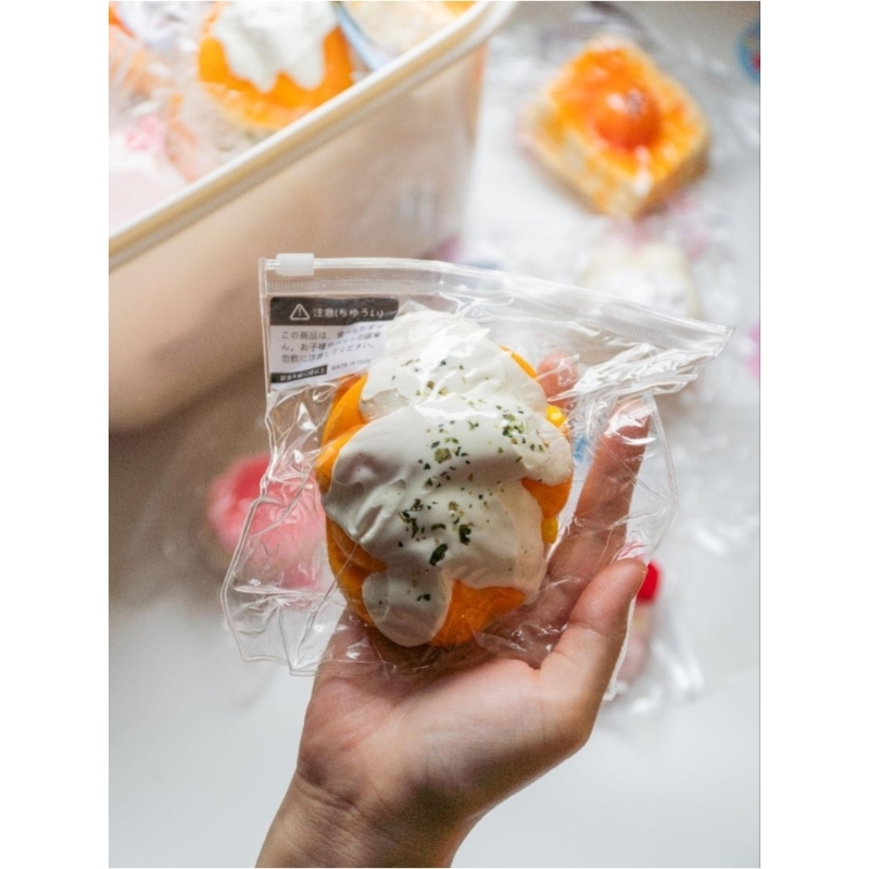 Croissant Mochi Taba Squishy