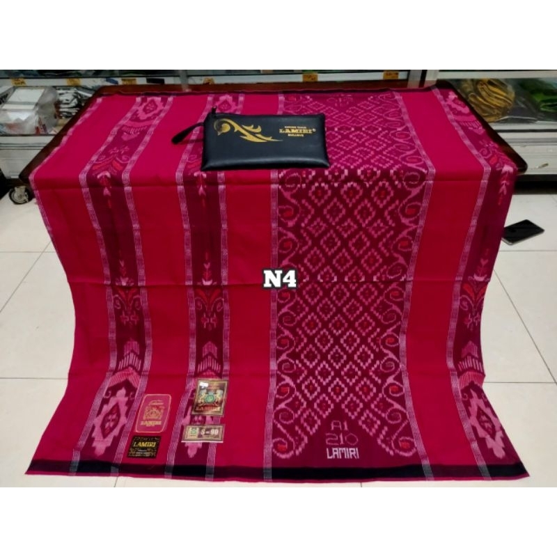 Sarung LAMIRI Mercerized Halus Motif MGT KWG Mix