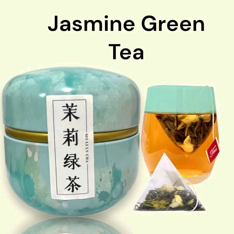 

FLOWER TEA / TISANE TEA / BLEND - JASMINE GREENTEA / TEH HIJAU MELATI [10 PACK]
