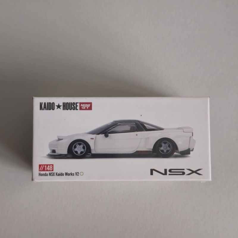 Mini GT x Kaido House KHMG148 Honda NSX Putih