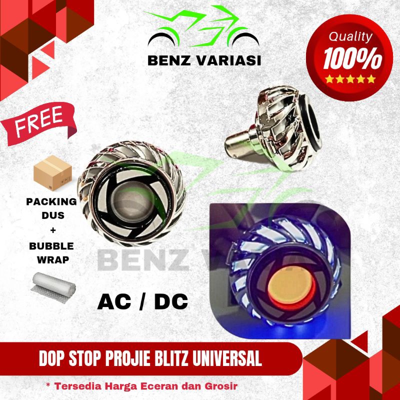 LAMPU DOP STOP PROJIE BELAKANG STOP REM MOTOR BELAKANG PROJIE VARIASI DOP STOP PROJIE BLITZ AC/DC
