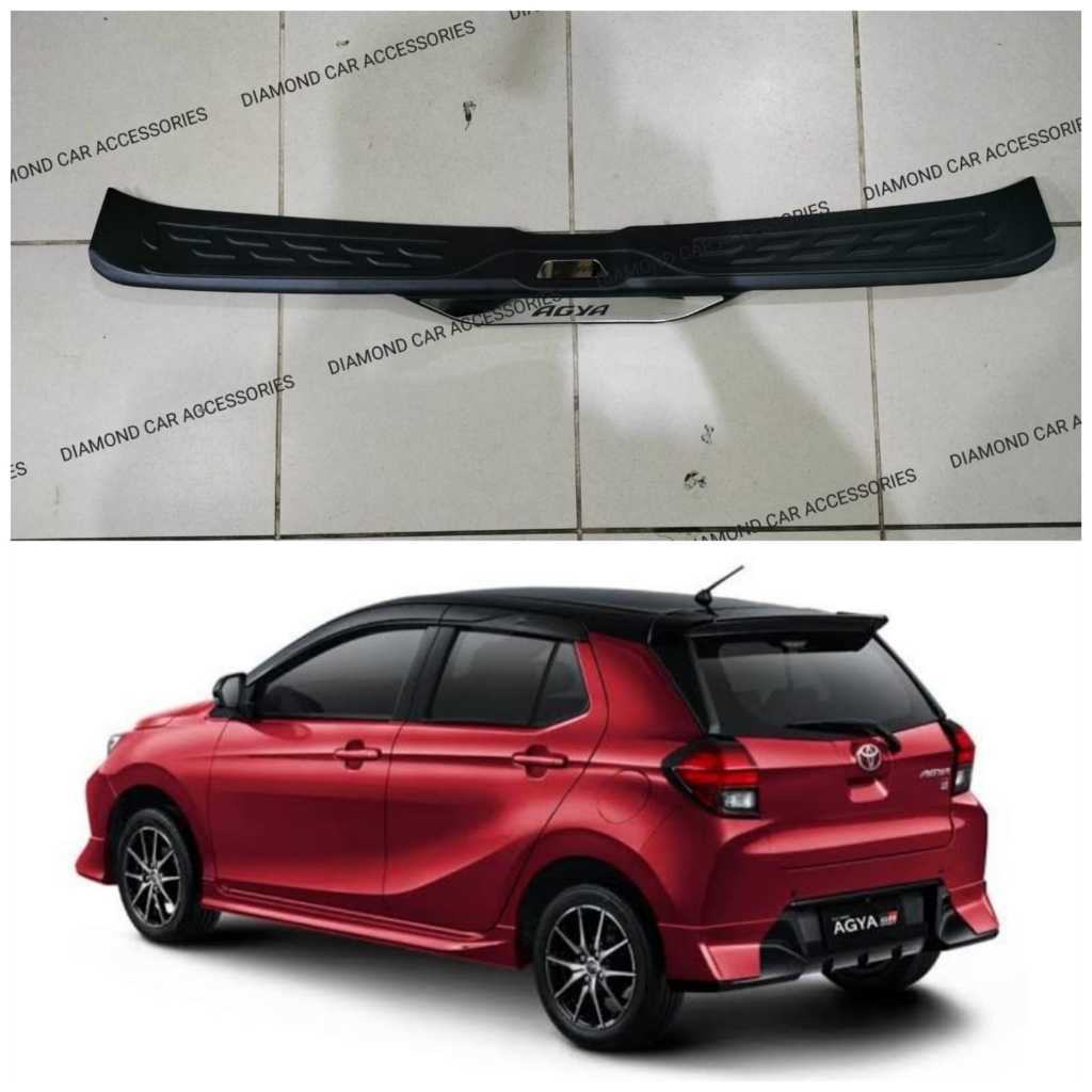 sillplate belakang Toyota Agya 2017-2022