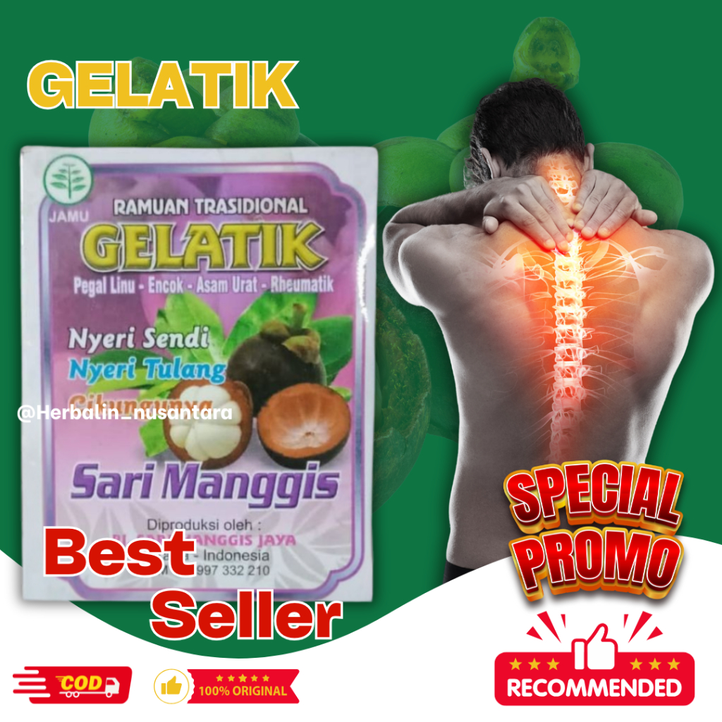 

Jamu Herbal Gelatik Serbuk Original Sari Manggis