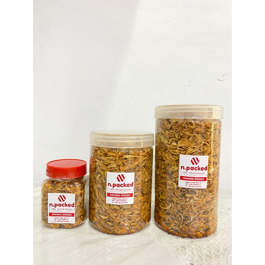 

Siwang rasa Pedas, 100 gram - 370 gram , Makanan siap saji, 100% produk sendiri, Free ongkir