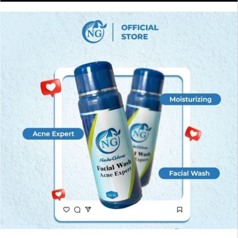 FACIAL WASH NALU GLOW / SABUN ALL SERIES NALU GLOW / NALU GLOW ORIGINAL BPOM