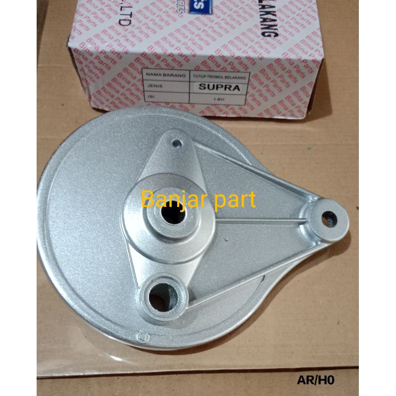 TUTUP TROMOL PANEL BELAKANG SUPRA/X GRAND PRIMA C70 STAR ASTREA 800 SILVER