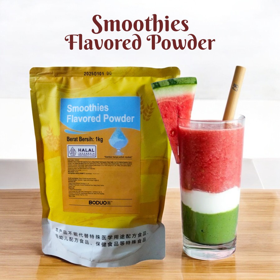 

Boduo Smoothies Flavored Powder - Bubuk Minuman Juice Powder 1kg