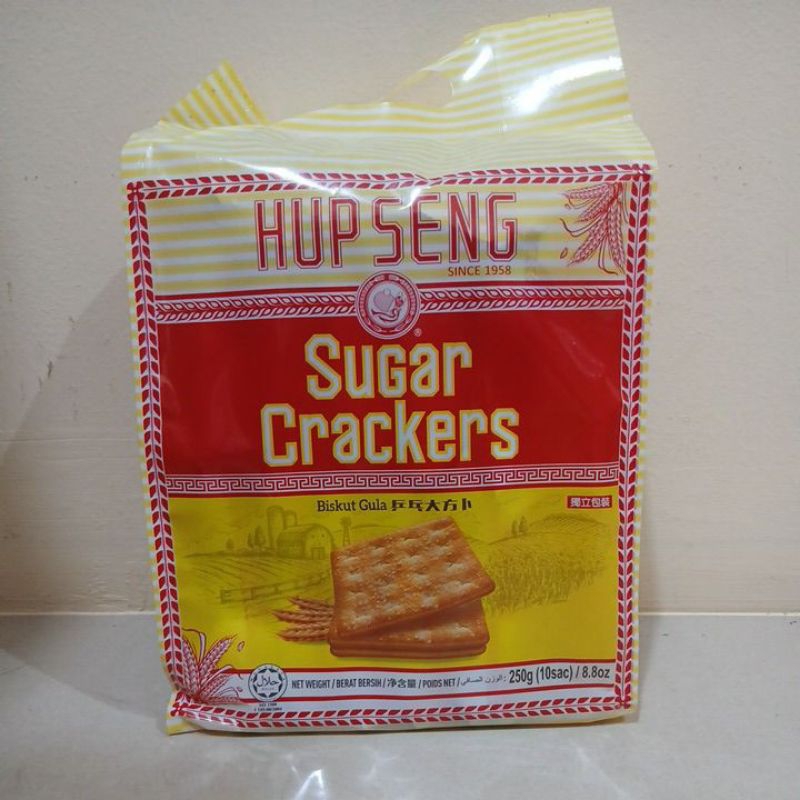 

HUP SENG SUGAR CRACKERS SACHET (10S /250 GRAM)