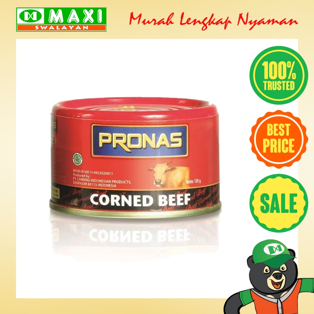 

Pronas Corned Beef Berat 120gr