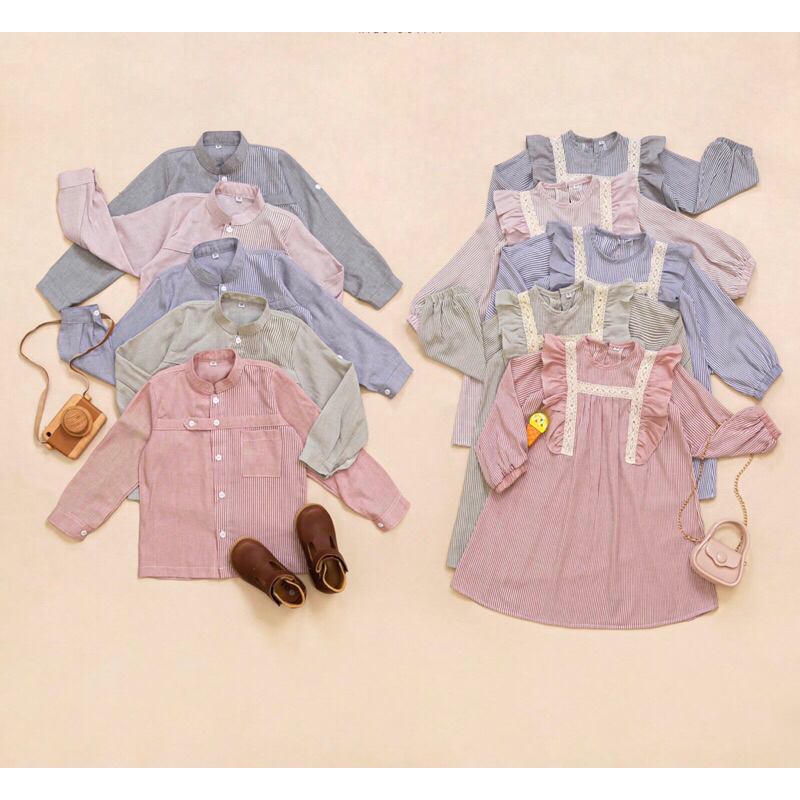 baju anak / baju anak / kemeja / kemeja anak laki laki / tunik anak perempuan / tunik afsheen / koko