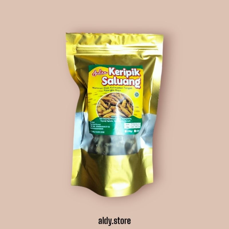 

Keripik Ikan Saluang Khas Kalimantan