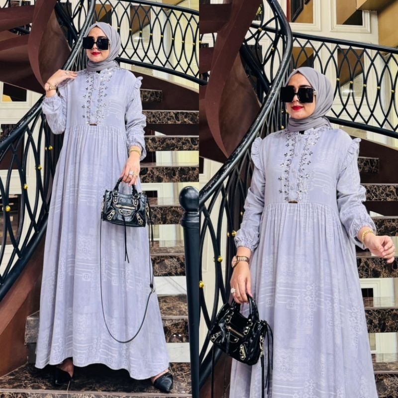 GAMIS WANITA ASTA MIDI DRESS