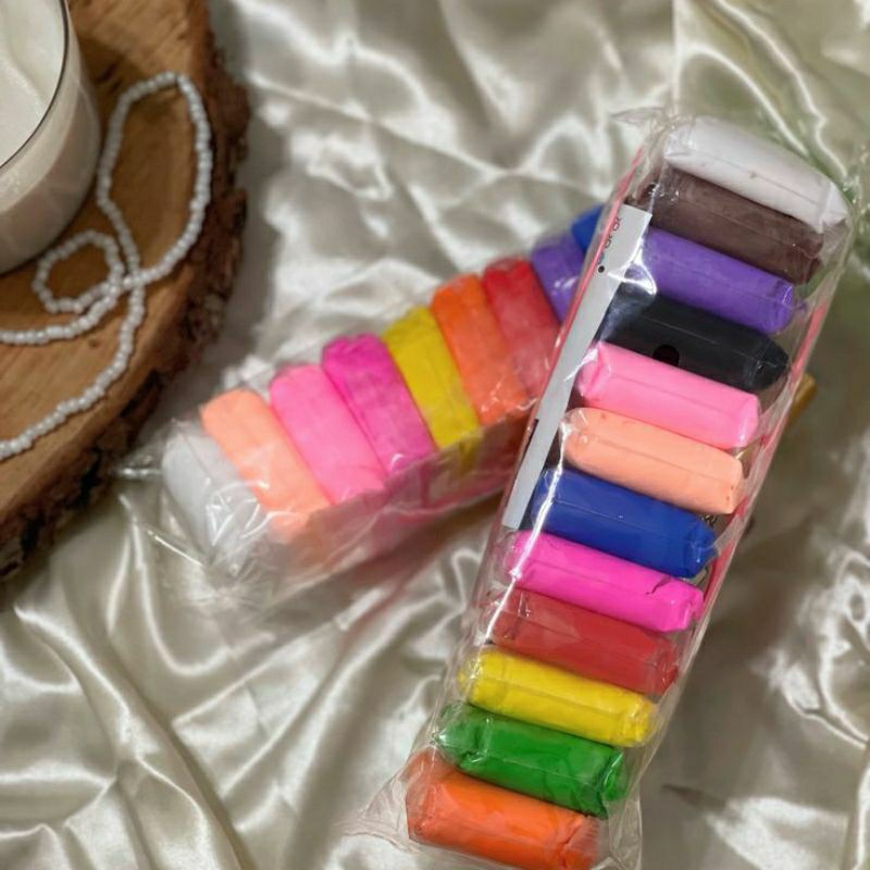 

Clay Mainan Anak Warna Warni Isi 12 pcs