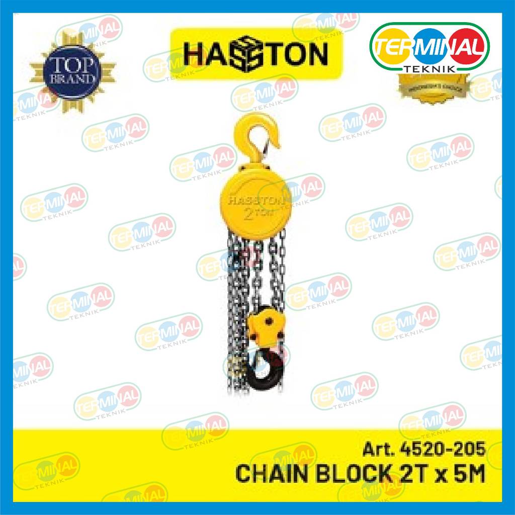 HASSTON PROHEX Chain Block / Takel 2 Ton x 5 Meter (4520-205)