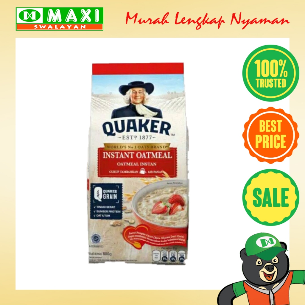 

Quaker Instant Oatmeal 800GR