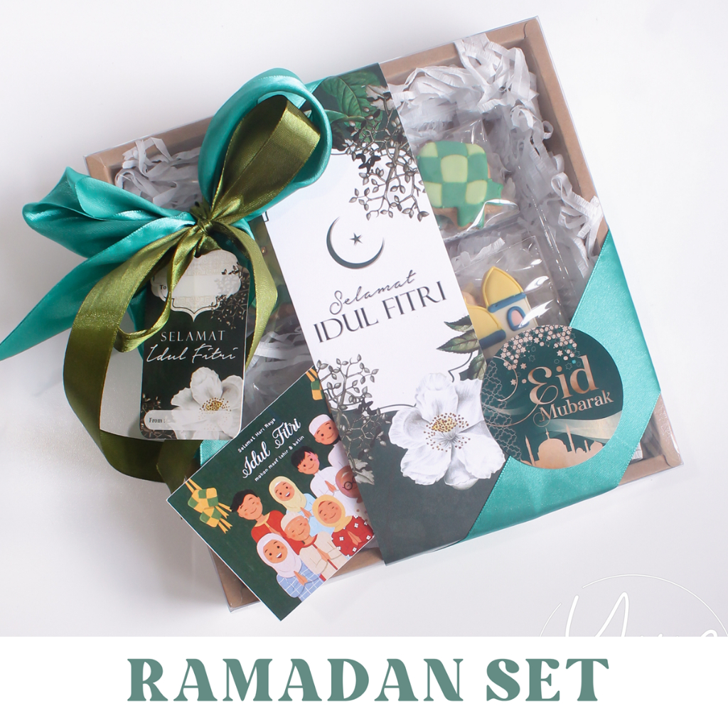 

Ramadan Set (Ramadan / Eid Mubarak / Lebaran Collection) — Sugar Cookies / Kukis Hias