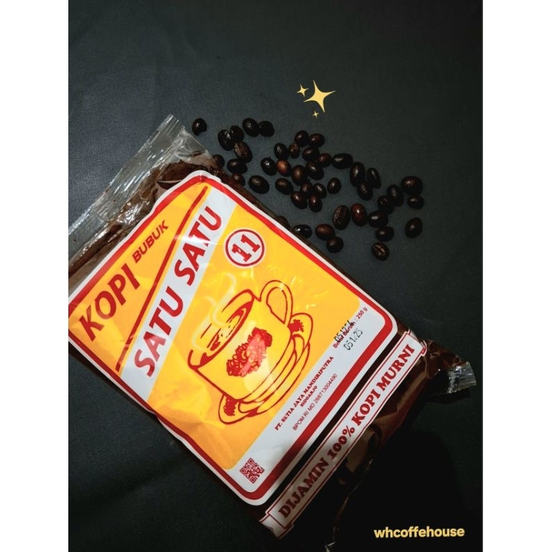 

kopi satu satu kemasan 250g