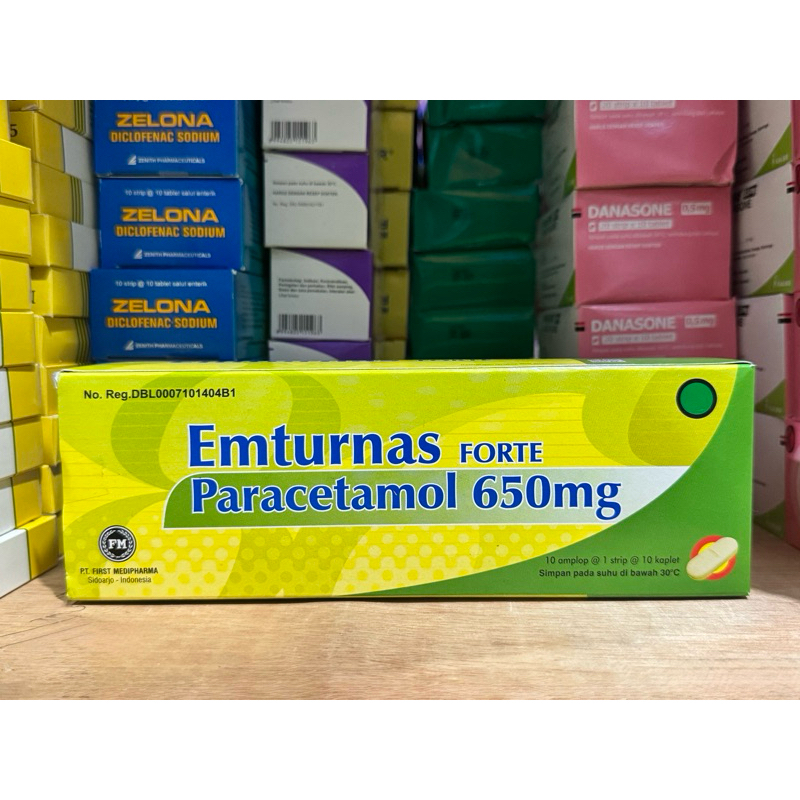 EMTURNAS FORTE - Paracetamol 650 mg