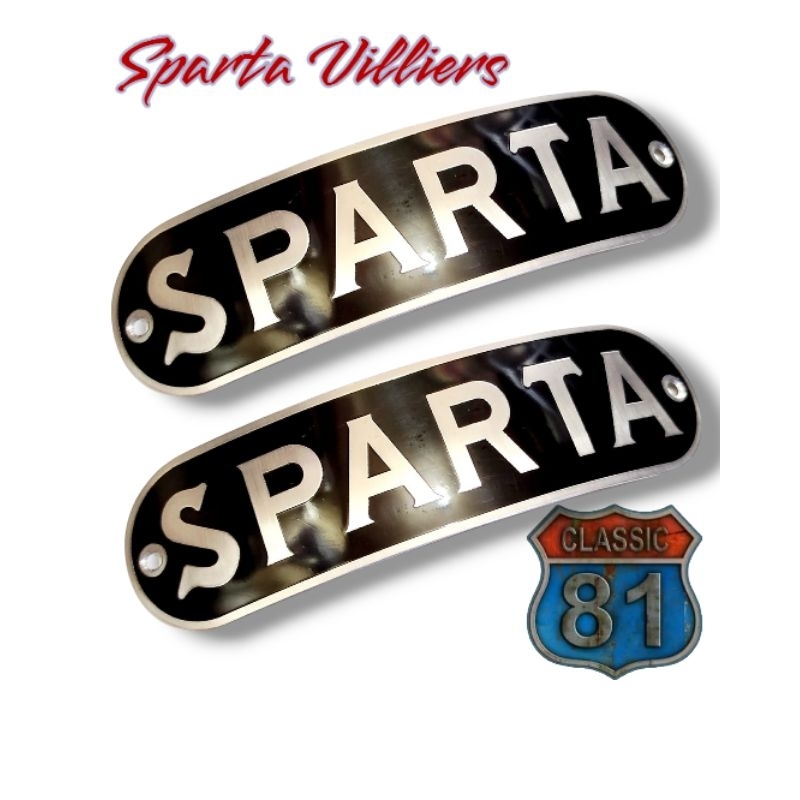 Emblem Logo Tank Tangki Sparta Villiers Sparta