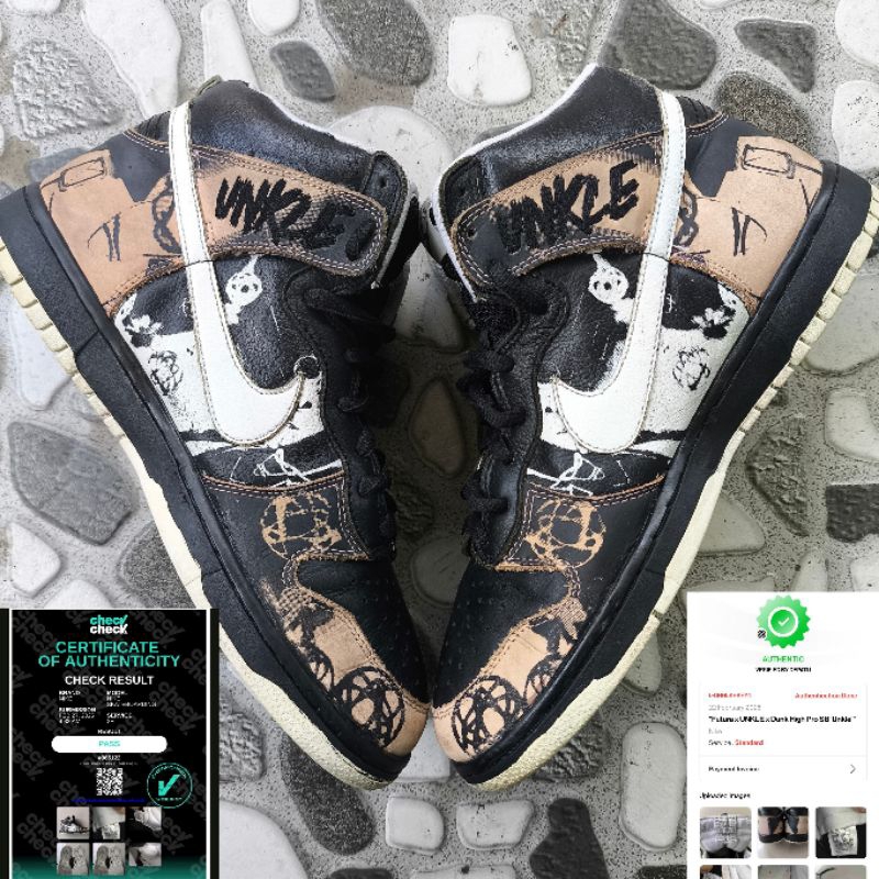 SOLD || Nike Dunk High Pro SB UNKLE X Futura Authentik ✅