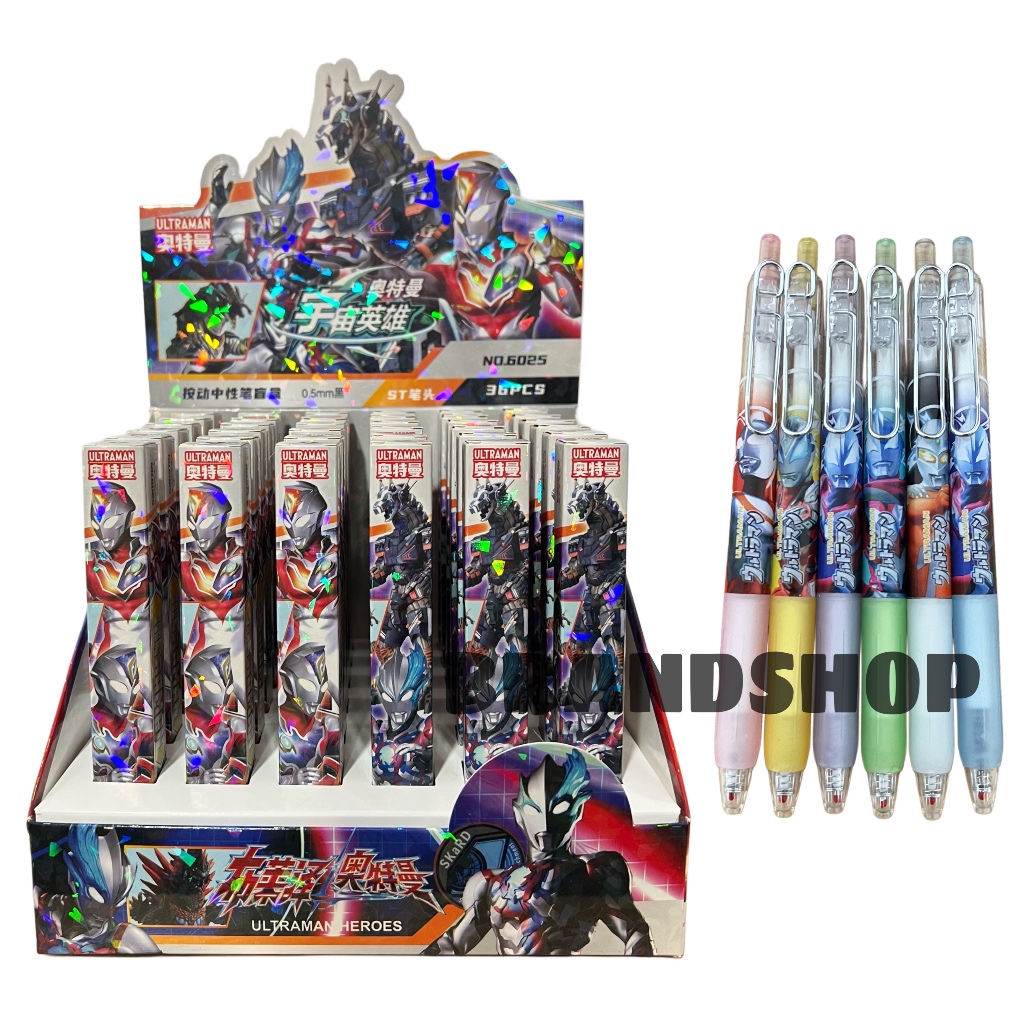 

Blind Box Pulpen Anak Ultraman Pen Cetek Gel Suprise Karakter 0.5mm