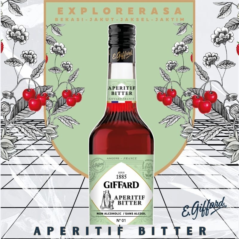 

Giffard syrup rasa Bitter Concentrate 1liter