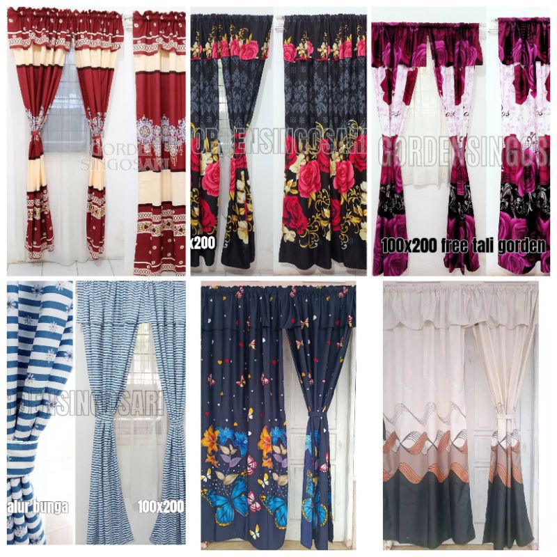 BBK Gorden Pintu Poni 100x200