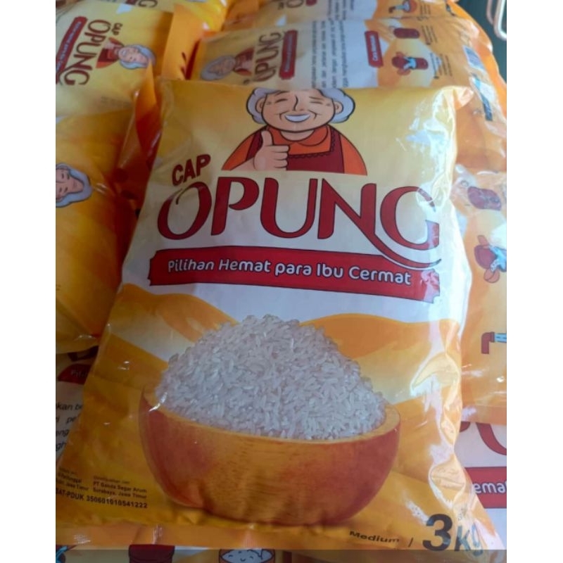 

beras opung 3 kg 3 pcs