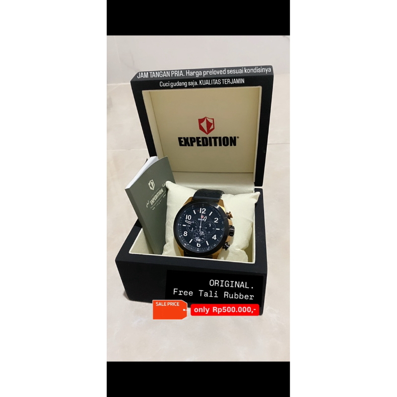 Expedition watch for Man
