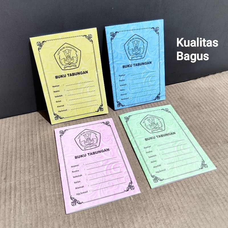 

10 Pcs Buku Tabungan Harian KUALITAS BAGUS